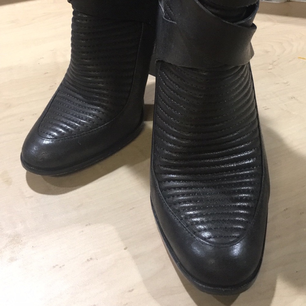 Rachel Zoe genuine leather booties